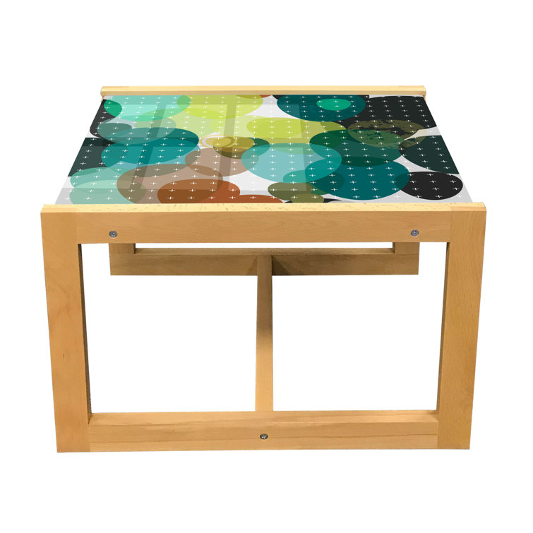 Colorful round online coffee table